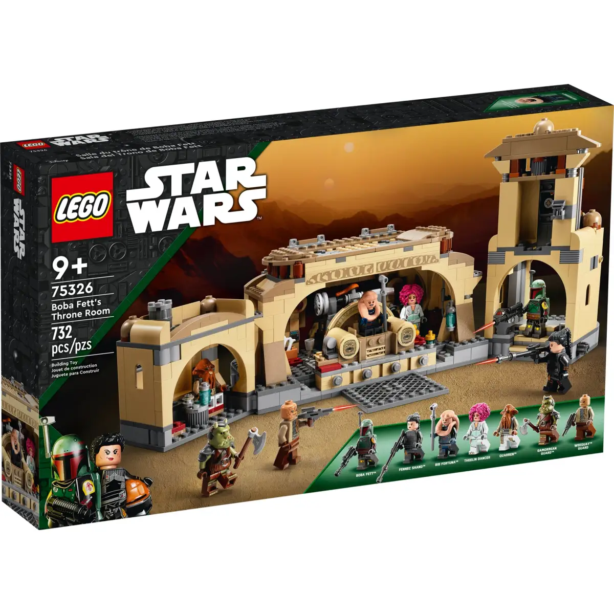 【2000Archives】LOVER OPS LEGO Star Wars Boba Fett's Throne Room 75326 review! Better