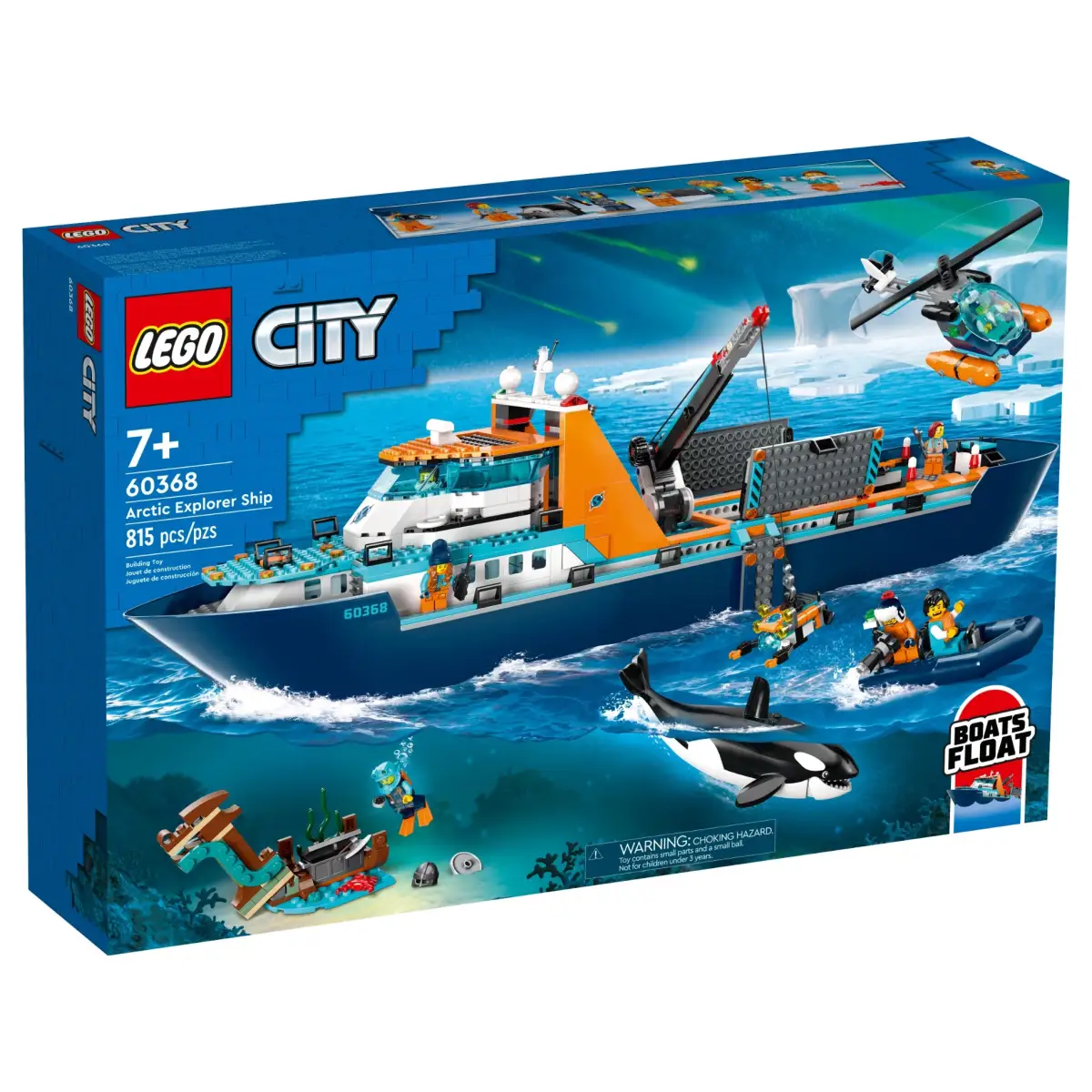 ひーちゃん オンライン限定価格*】レゴ LEGO シティ 北極探検船 60368