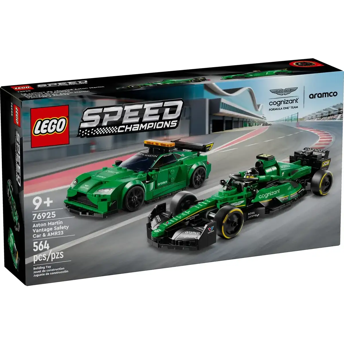 爆買】LEGO 76925 Aston Martin F1 Safety Car & AMR23 Aston Martin