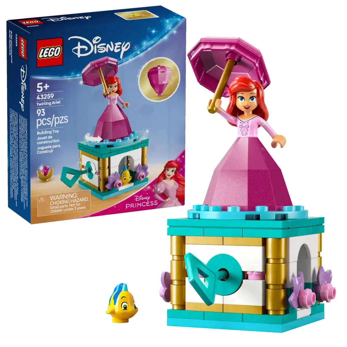 Buy LEGO 43259 Twirling Ariel (Disney) BOMBUYMAN