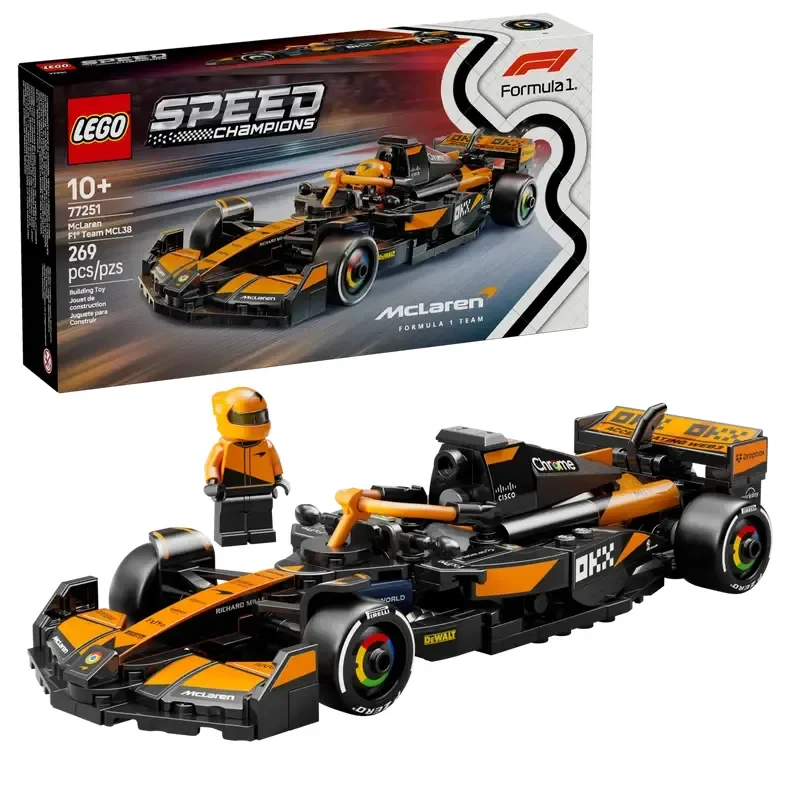 爆買】LEGO 77251 McLaren F1® Team MCL38 Race Car (Speed Champions