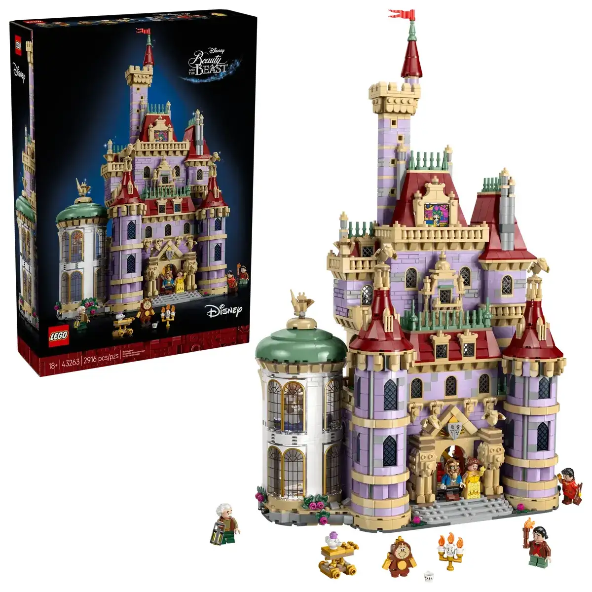 爆買】LEGO 43263 Beauty and the Beast Castle 《美女與野獸