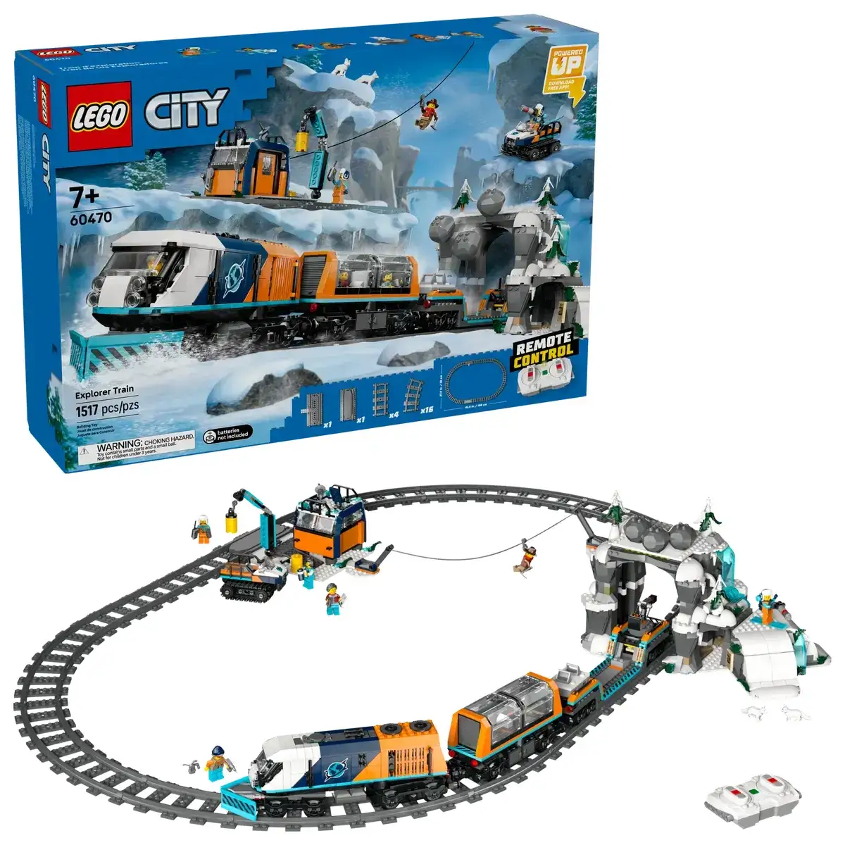 Buy LEGO 60470 Explorers' Arctic Polar Express Train (City