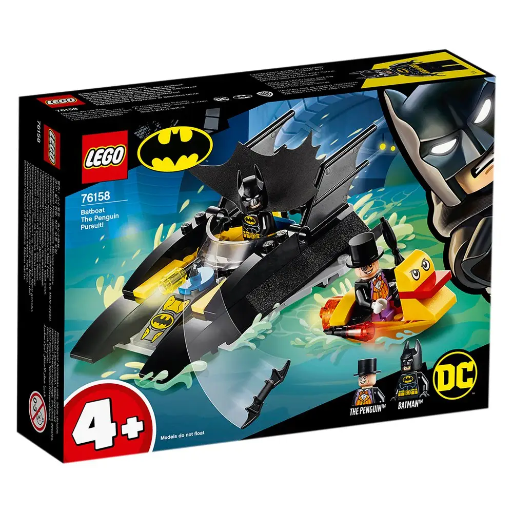 Buy LEGO 76158 Batboat Penguin Pursuit! (Batman, DC) BOMBUYMAN