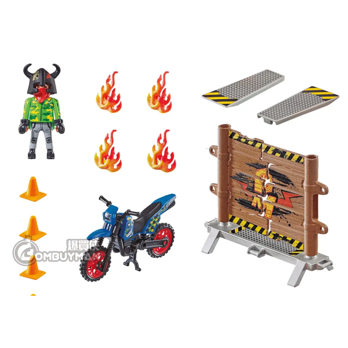 プレイモービル ブロック 組み立て 70553 Playmobil Stunt Show