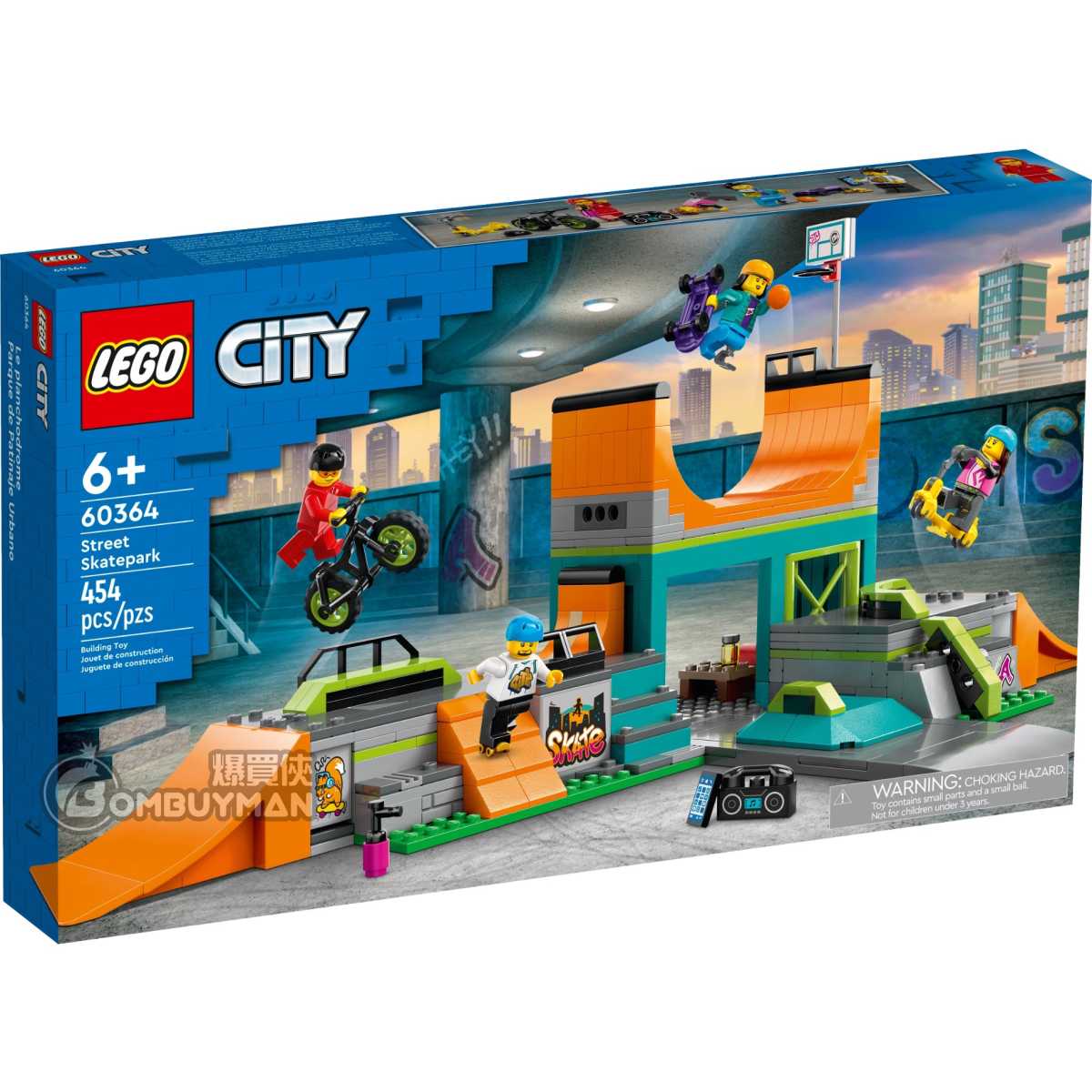 Buy LEGO 60364 Street Skatepark City BOMBUYMAN