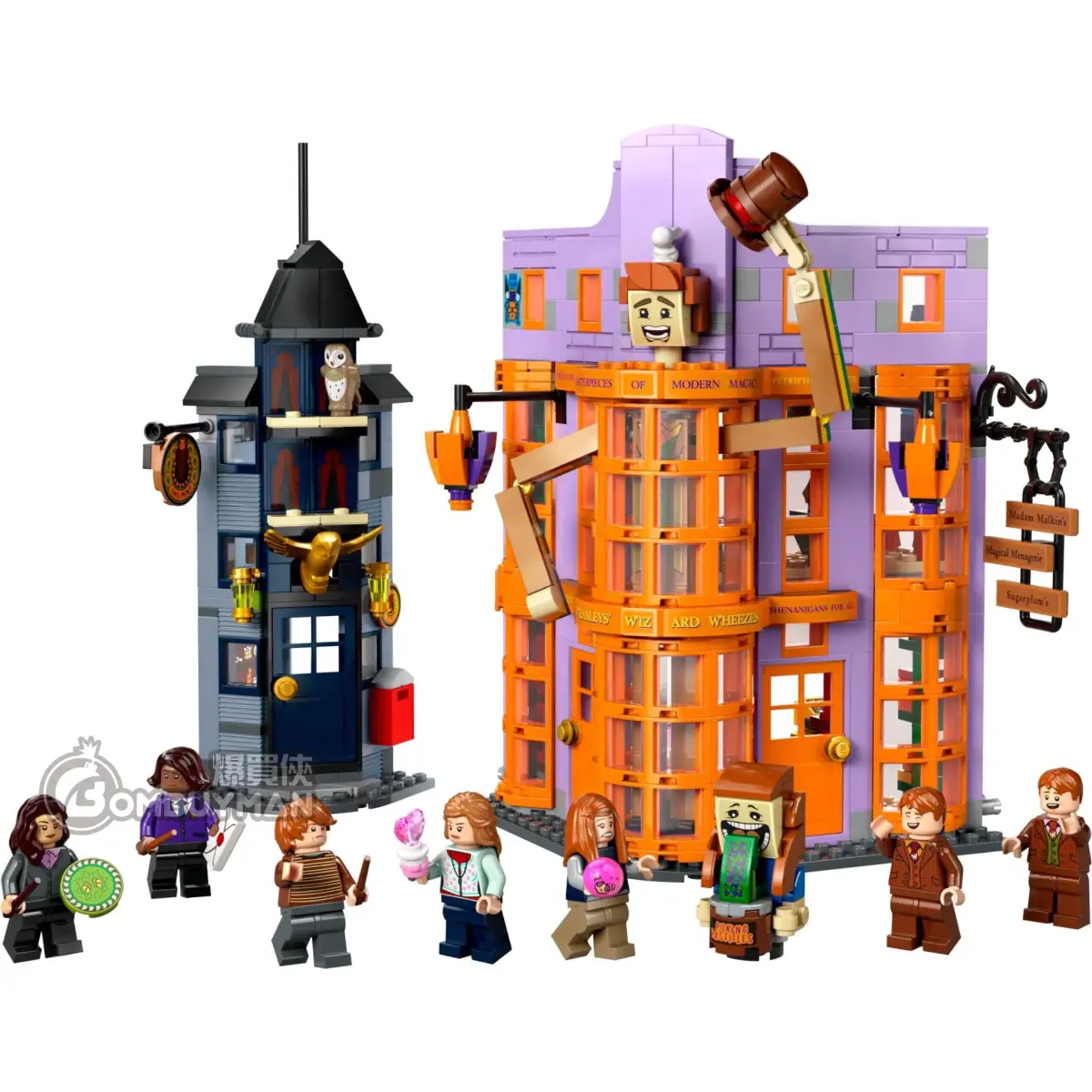 卡叔、羅小飛與古雲40752 | BrickHeadz | LEGO®香港官方網站