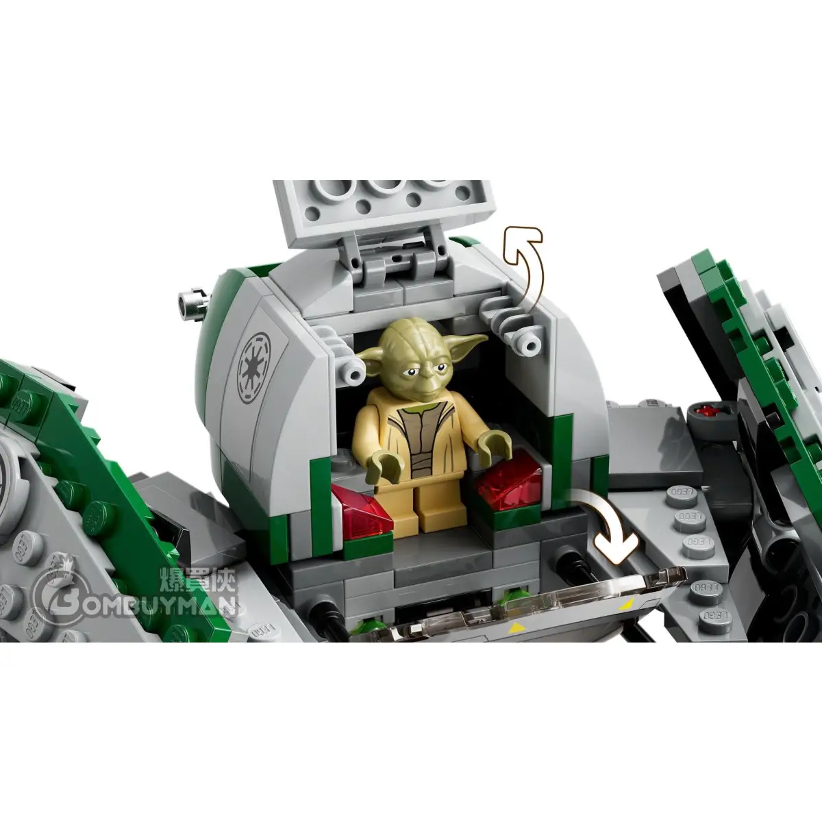 Buy LEGO 75360 Yoda's Jedi Starfighter™ (Star Wars™) BOMBUYMAN