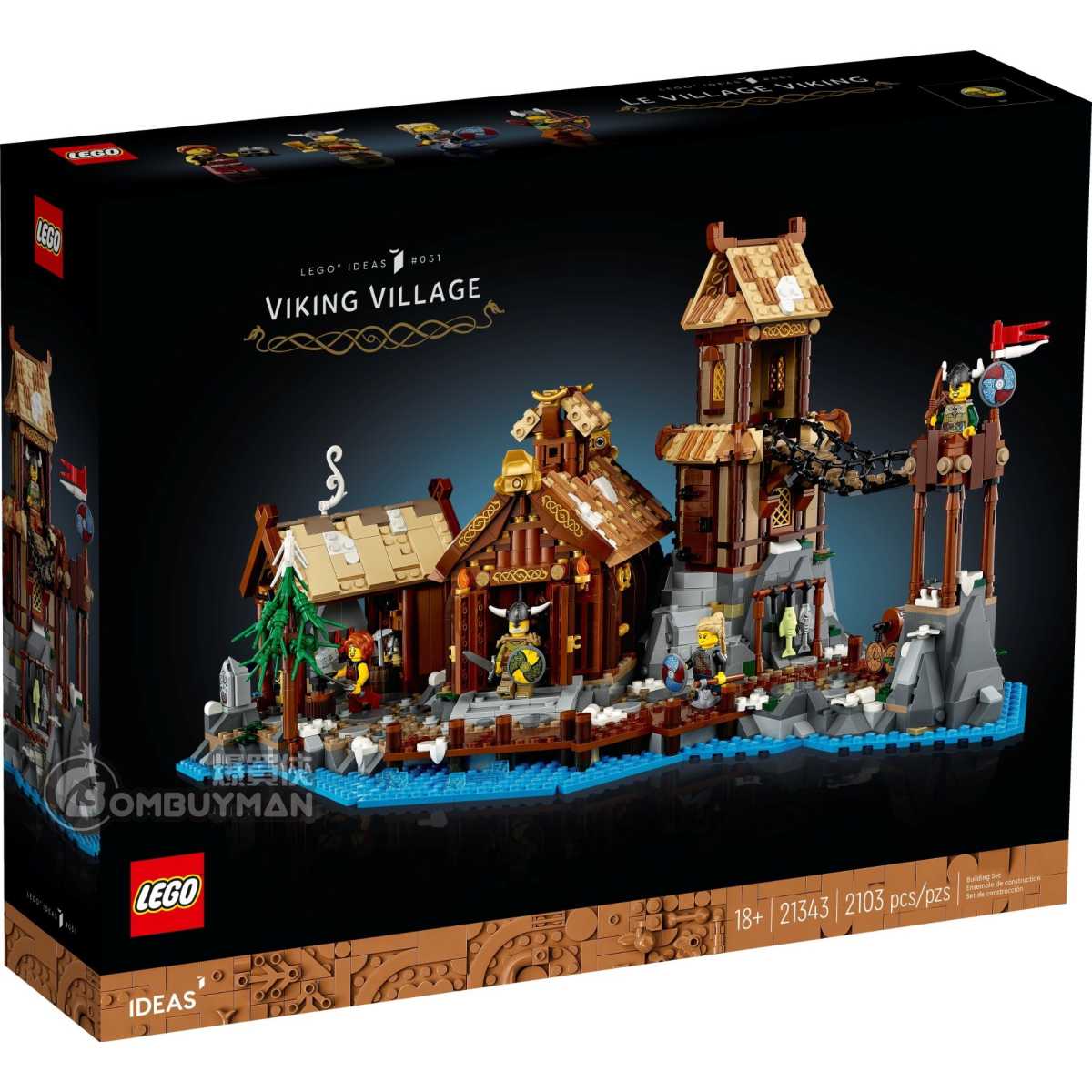 Buy LEGO 21343 Viking Village Ideas BOMBUYMAN