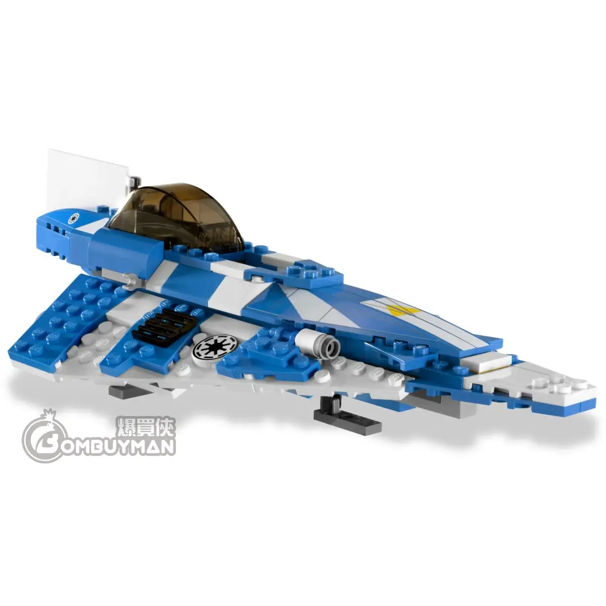 Plo Koon Starfighter Lego Star Wars Blue Ship Plo Koon Lego Star