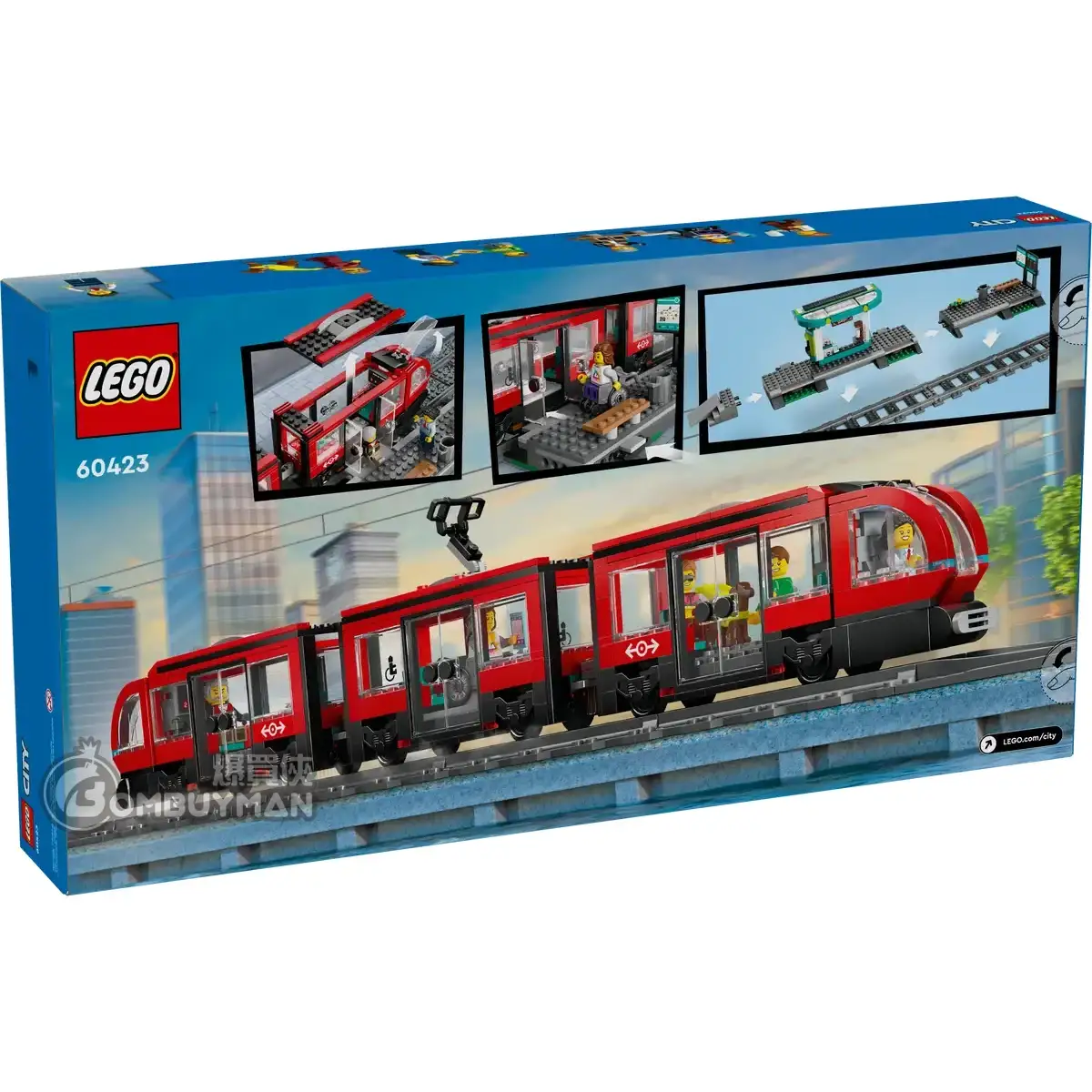 リン LEGO® 60423 Downtown Streetcar and Station - ToyPro