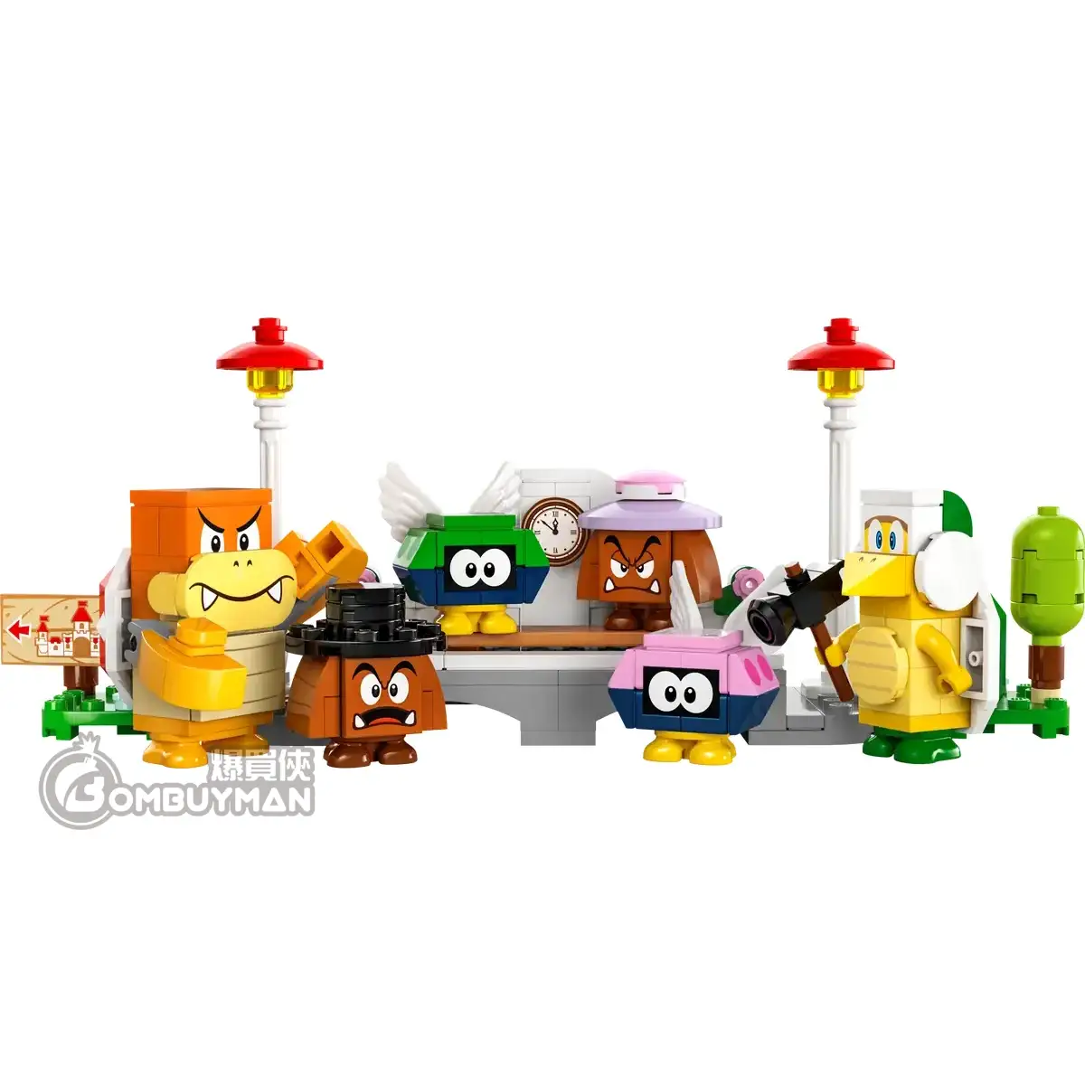 爆買】LEGO 71437 The Bowser Express Train 庫巴特快列車(Super