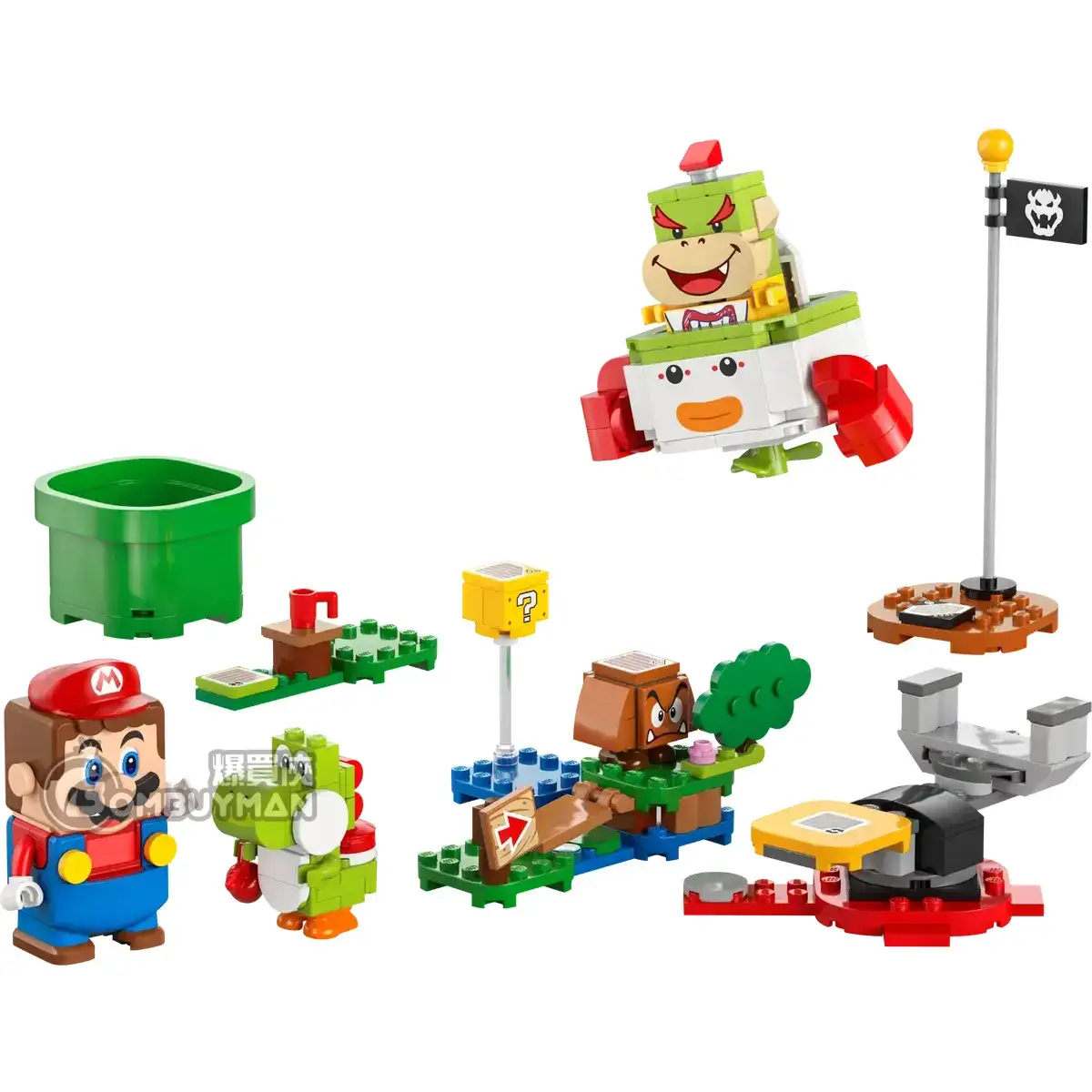 【爆買】LEGO 71439 Adventures with Interactive LEGO® Mario™ 與樂高® 瑪利歐™ 一起冒險！  (Super Mario 超級瑪利奧) - 爆買俠BOMBUYMAN
