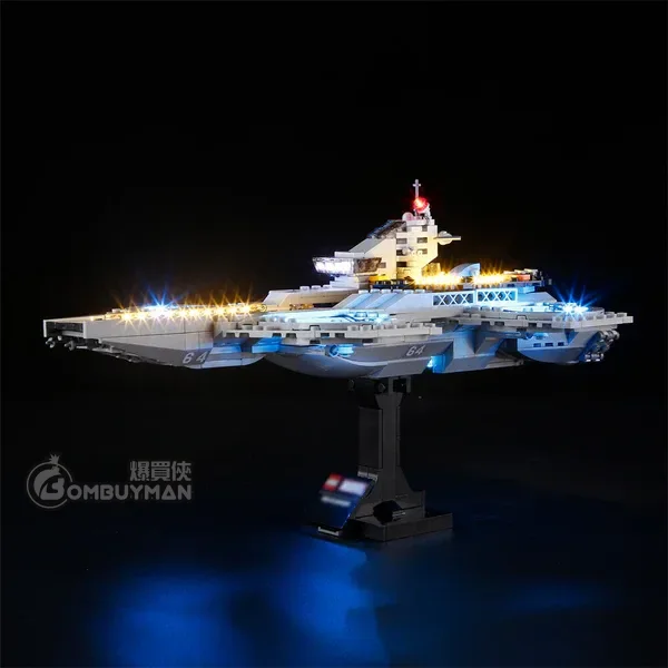 Lightailing LEGO 76295 The Avengers Helicarrier (Marvel) Light Set (LEGO  not included)