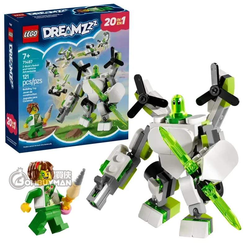 爆買】LEGO 71487 Z-Blob's Robot and Vehicle Adventures Z-Blob