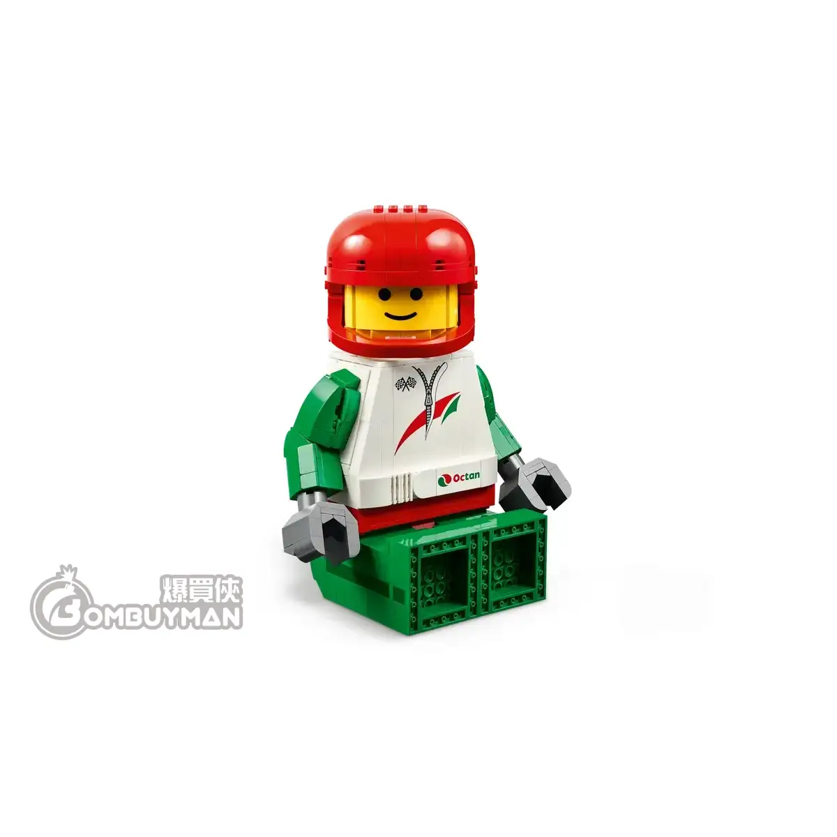 爆買】LEGO 40819 Up-Scaled Racing Driver Minifigure 放大版賽車手人
