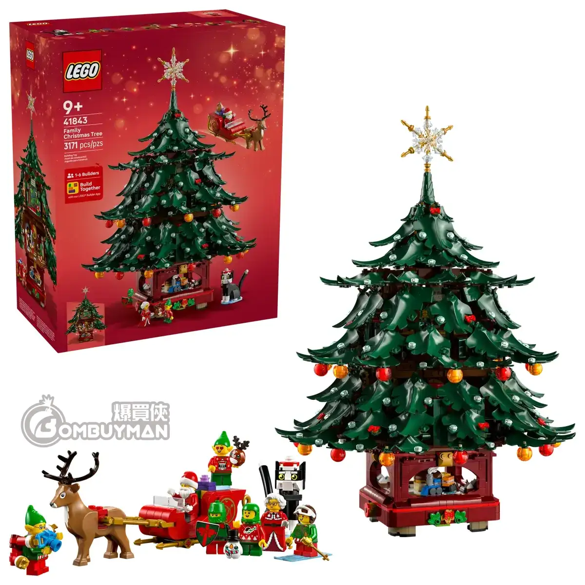 佑香出品 Lego 41843 Family Christmas Tree Decoration New Sealed | eBay