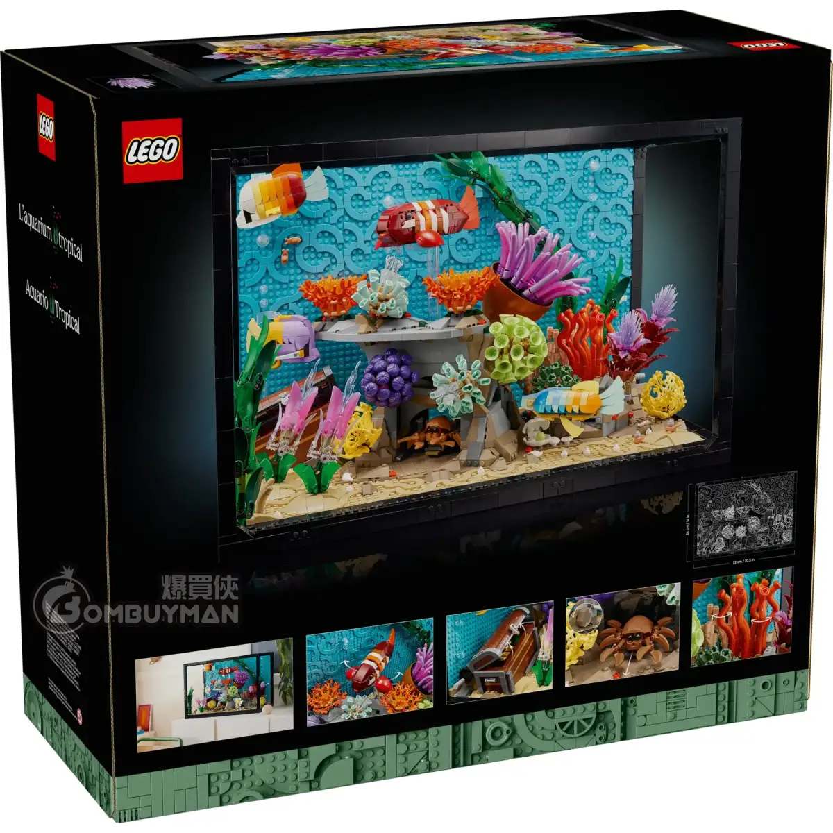Preorder LEGO 10366 Tropical Aquarium (Icons) BOMBUYMAN - Main Image