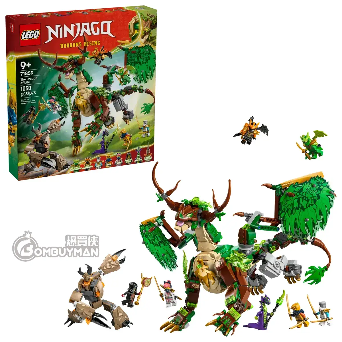 爆買】LEGO 71859 The Dragon of Life 生命龍(NINJAGO) - 爆買俠BOMBUYMAN