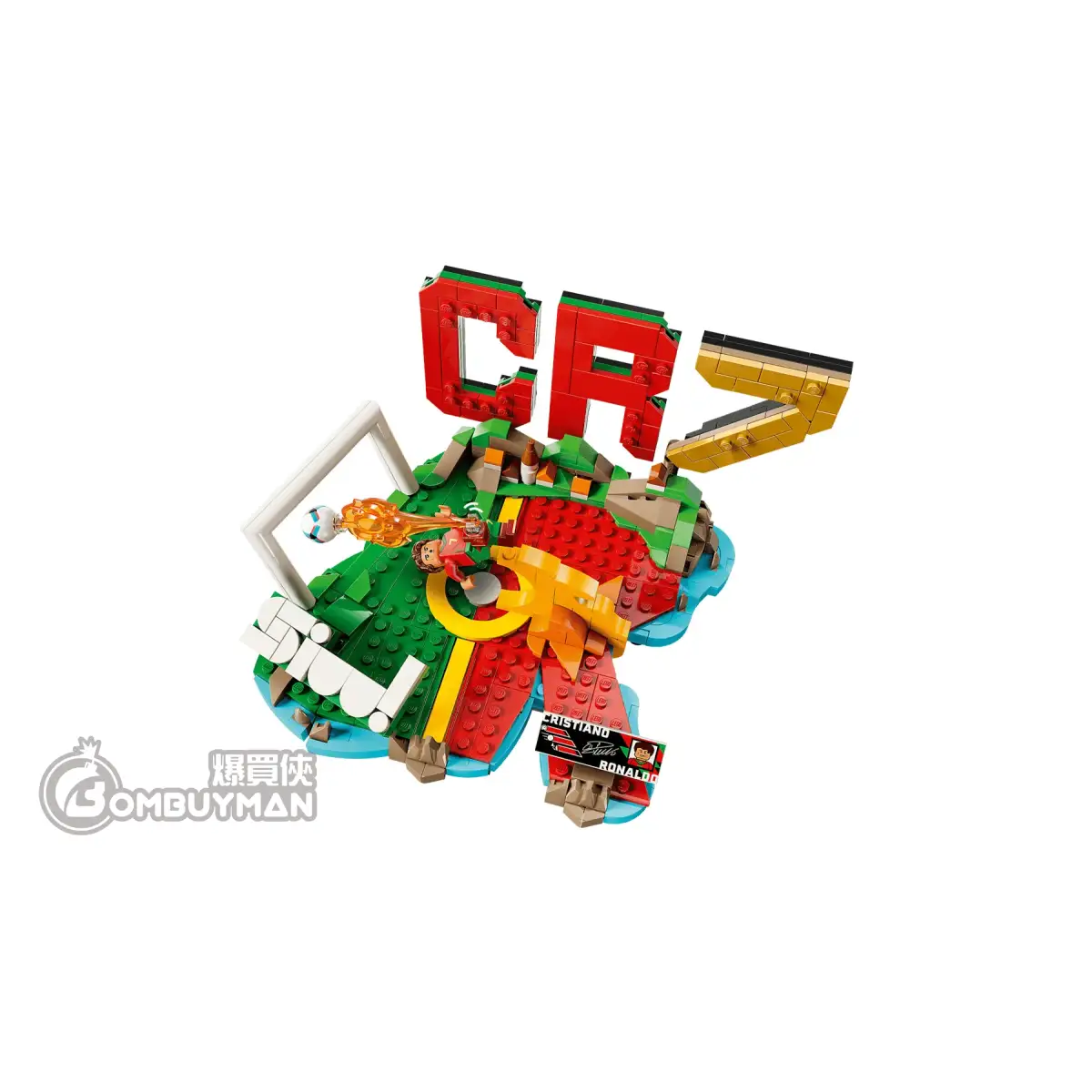 壁掛工藝品 Cristiano Ronaldo－足壇焦點43012 | LEGO® Editions | LEGO®台灣官方網站