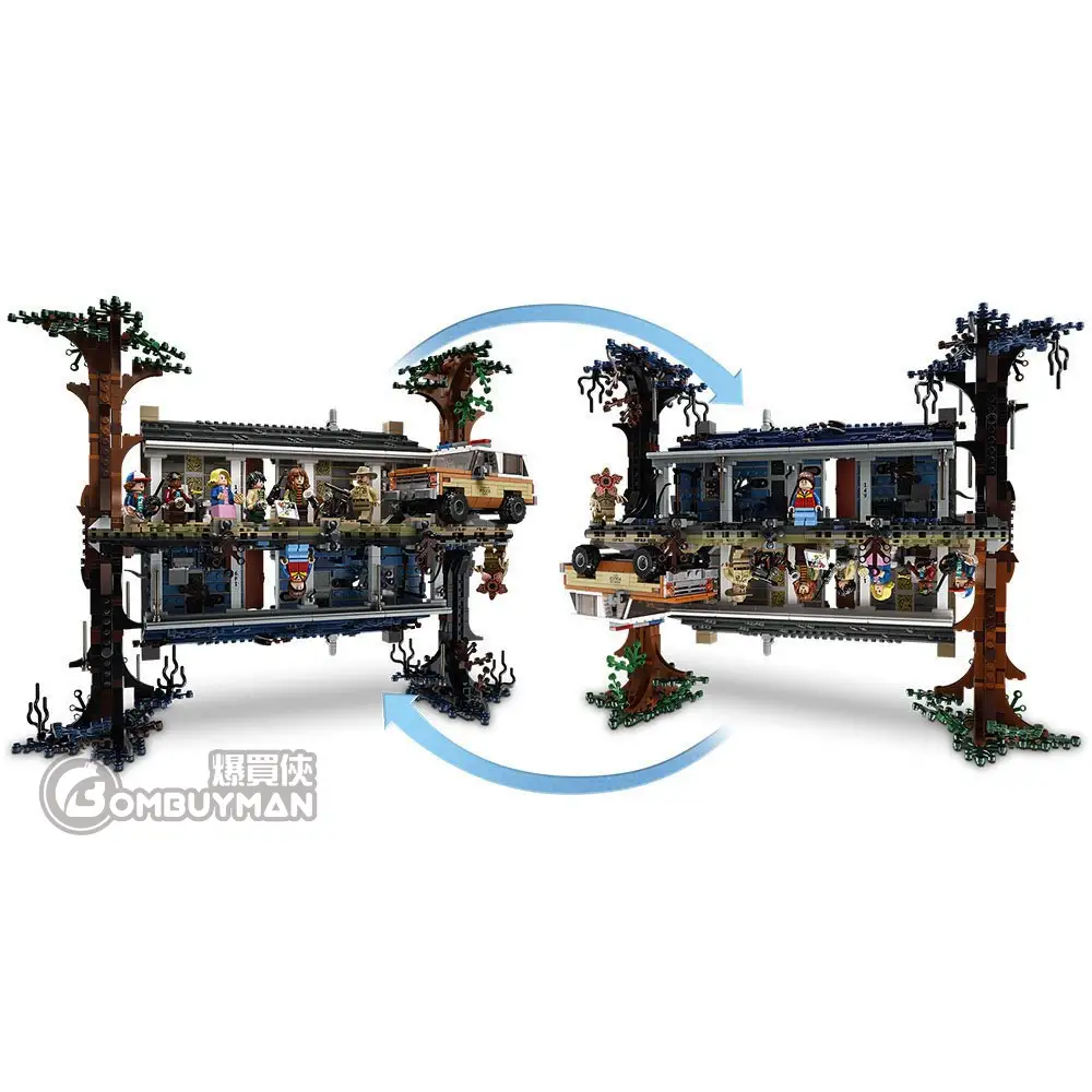 Lego Toy Lego De Stranger Things Amazon Mike, Dustin, Lucas And