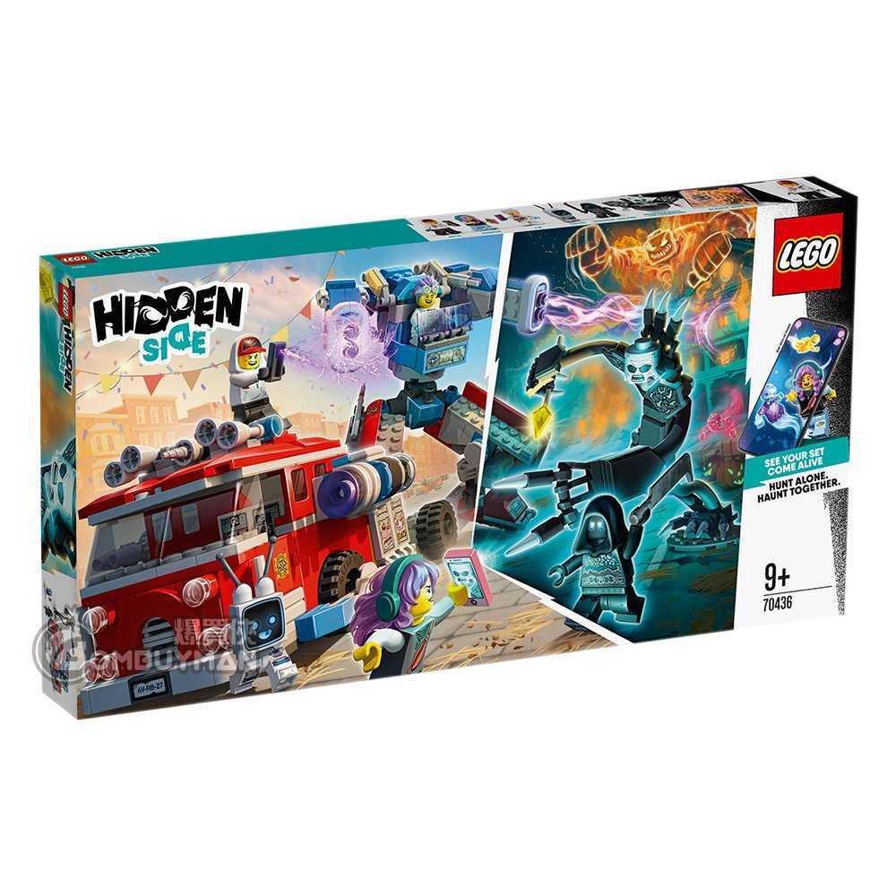 爆買 Lego Phantom Fire Truck 3000 幻影消防車3000 Hidden Side 爆買俠bombuyman