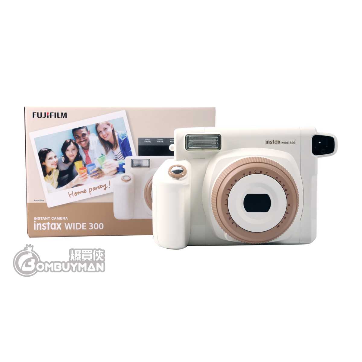 constant Stoutmoedig lanthaan 爆買】Fujifilm Instax Wide 300 即影即有相機(拖肥色) - 爆買俠BOMBUYMAN