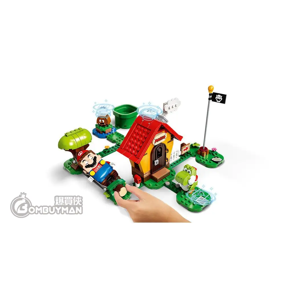 Mario Kart Lego Super Mario House And Yoshi Buy LEGO 71367 Mario's