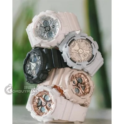 GMAS120MF-7A2 | White and Rose Gold Casual Women's Watch G-SHOCK | CASIO