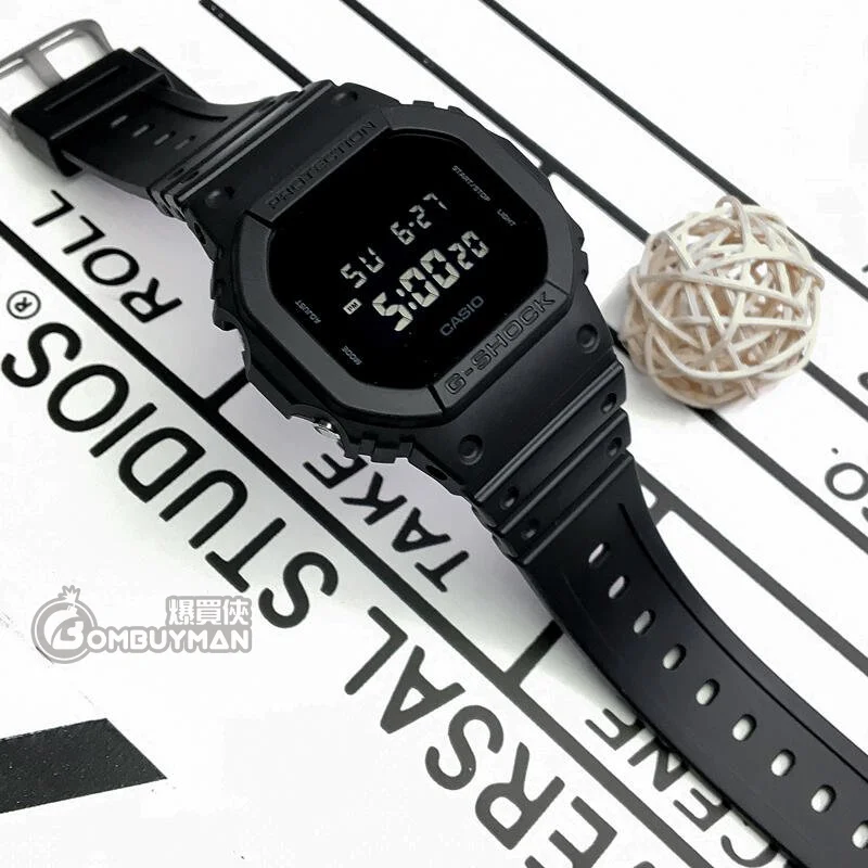 美品❗️CASIO G-SHOCK DW-5600BB-1 DW5600BB-1 | Square Watch: DW5600BB-1 G-SHOCK Square | Casio