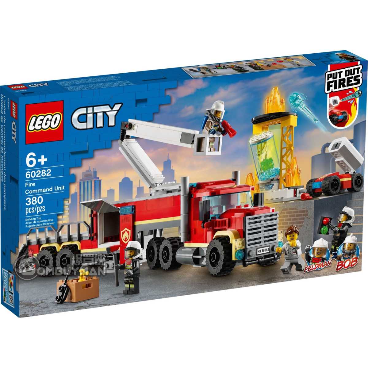 爆買 Lego 602 Fire Command Unit 消防指揮部隊 City 爆買俠bombuyman