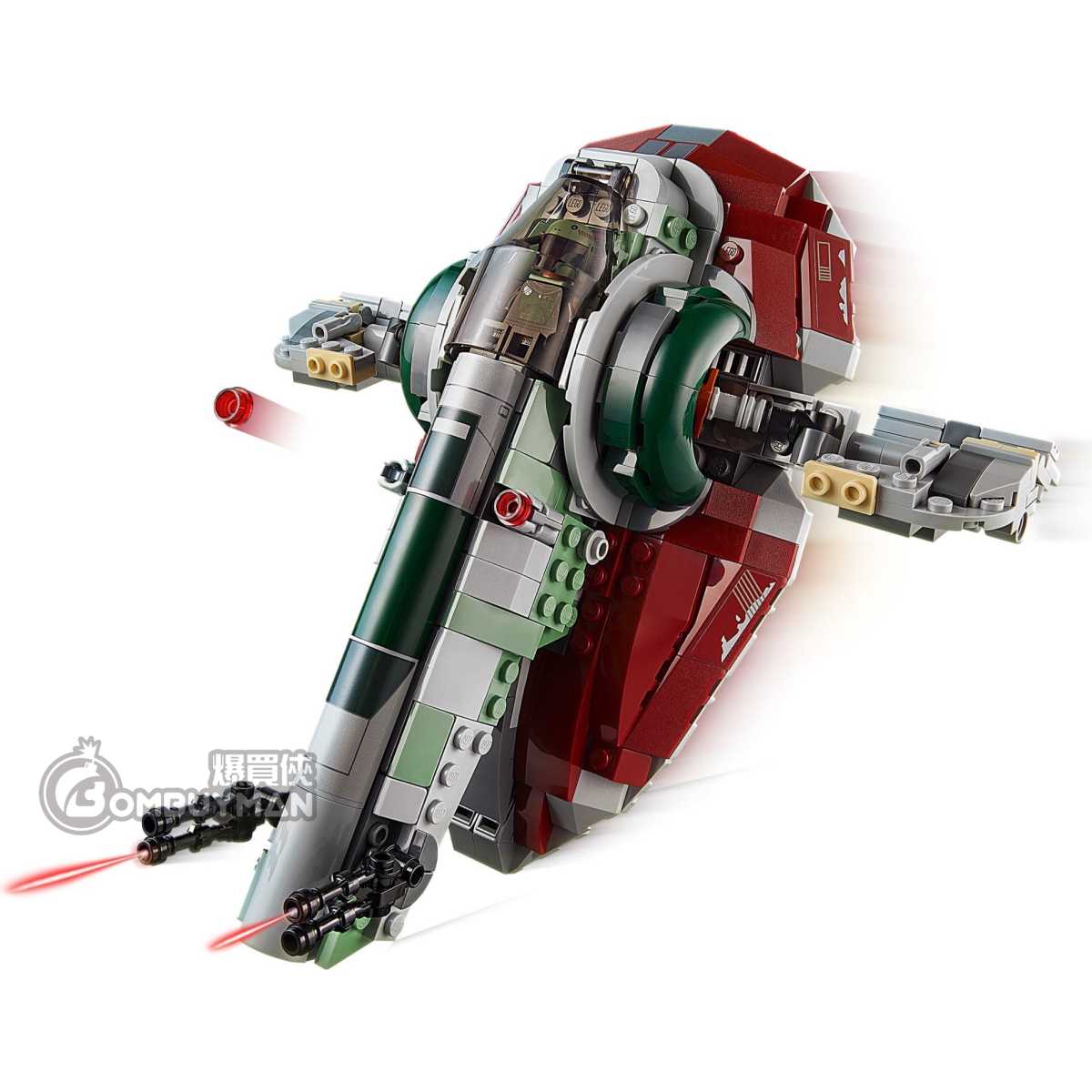boba fett's starship lego