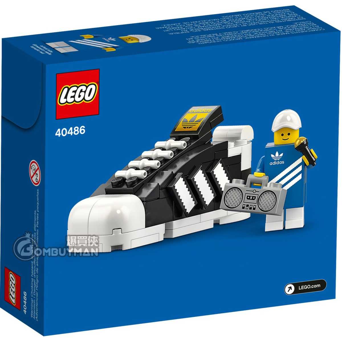ãçè²·ãLEGO 40486 Mini adidas Originals Superstar æ³¢é (Creator Expert) - çè²·ä¿  BOMBUYMAN