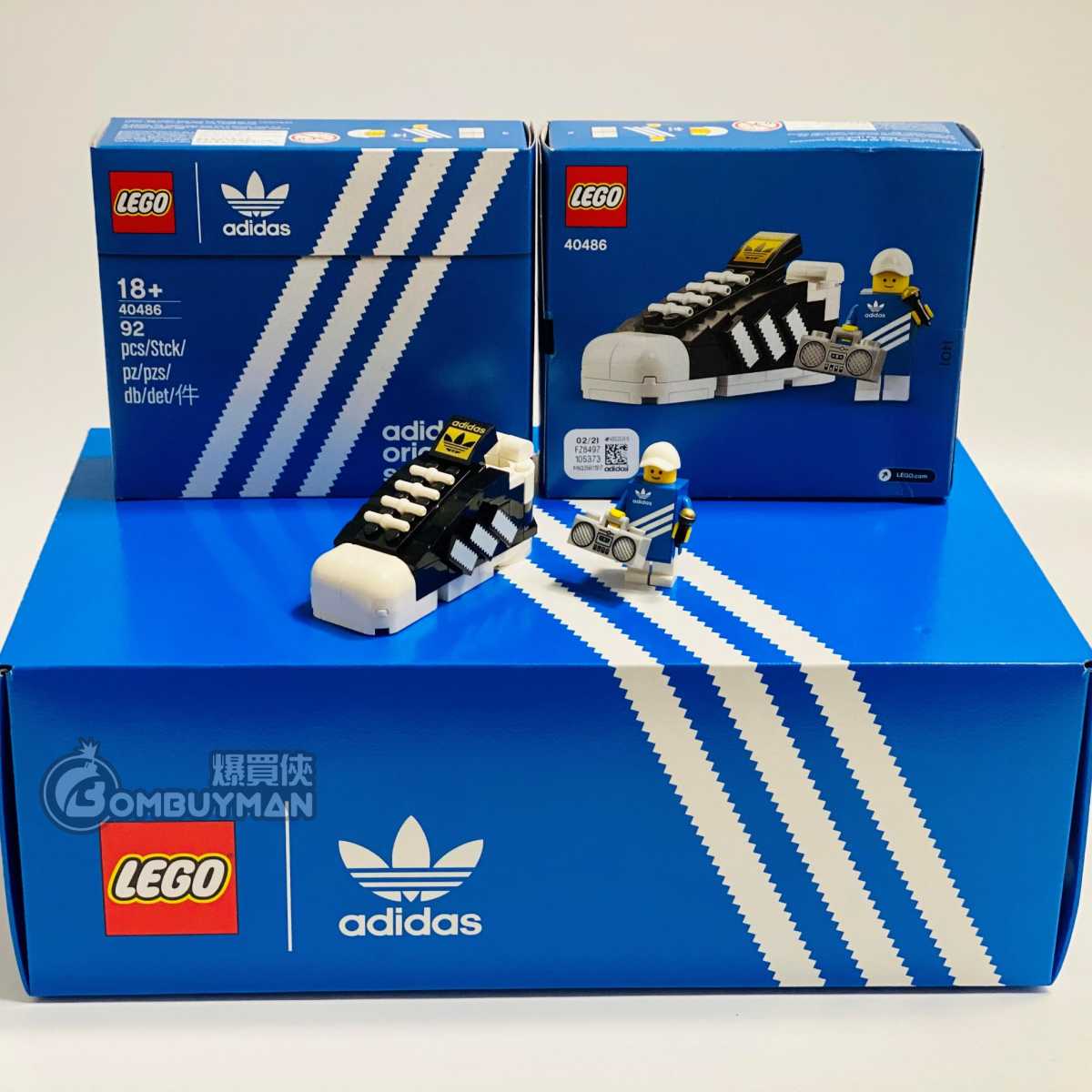 ãçè²·ãLEGO 40486 Mini adidas Originals Superstar æ³¢é (Creator Expert) - çè²·ä¿  BOMBUYMAN
