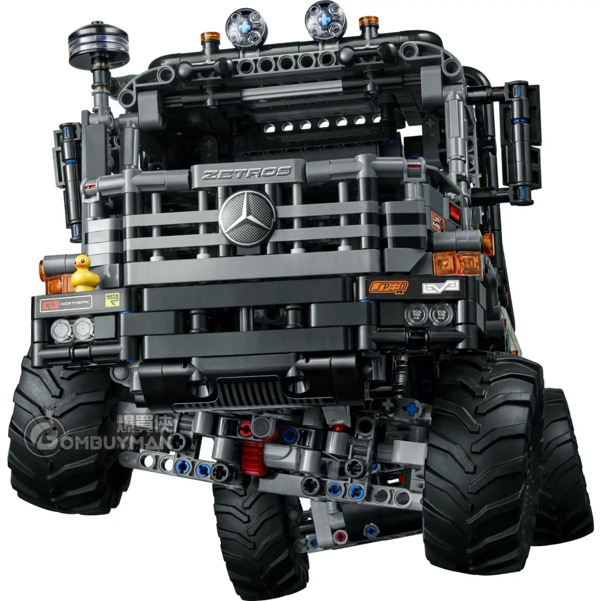 まへ 爆買】LEGO 42129 4x4 Mercedes-Benz Zetros Trial Truck 平治(Technic