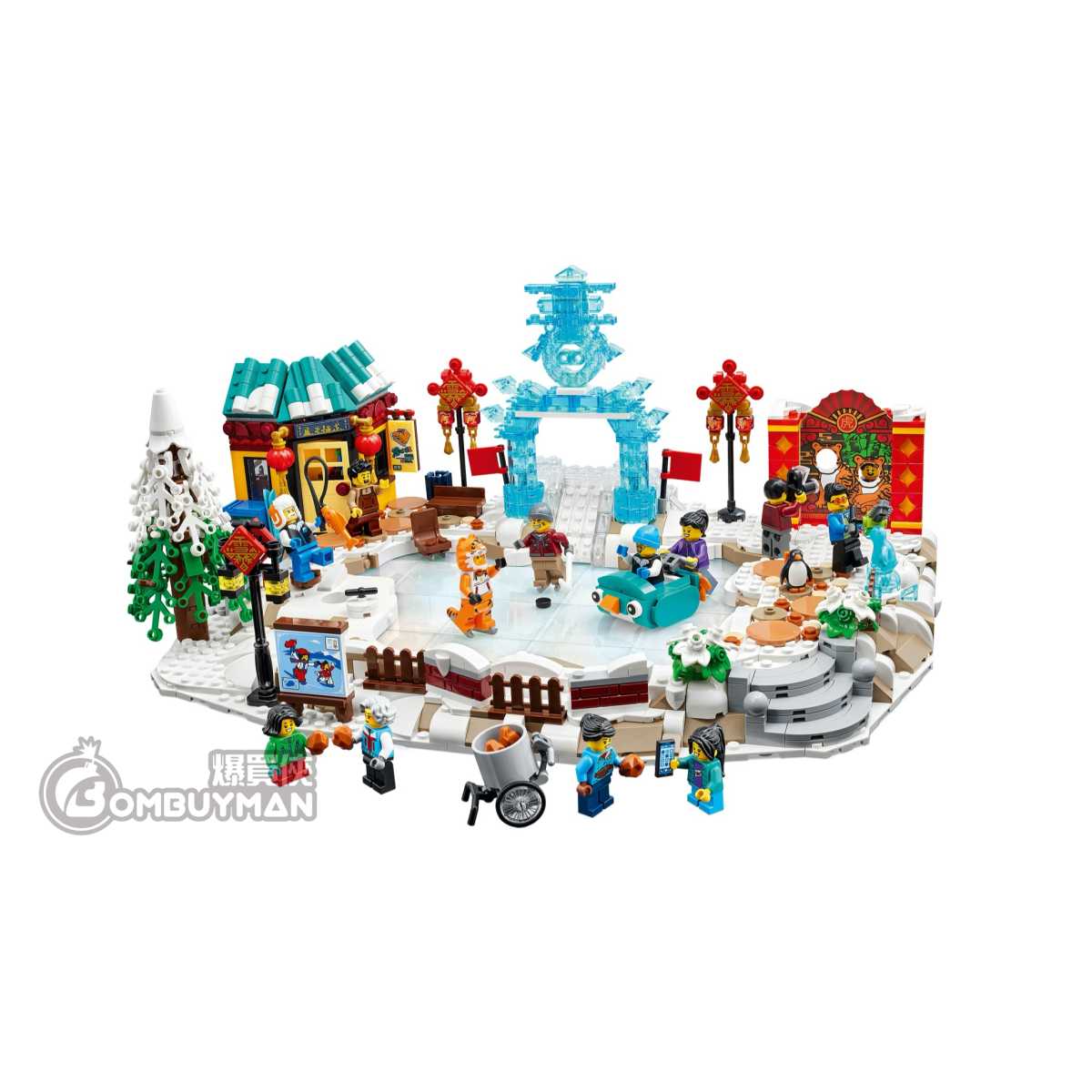 Buy LEGO 80109 Lunar New Year Ice Festival (Seasonal) - BOMBUYMAN