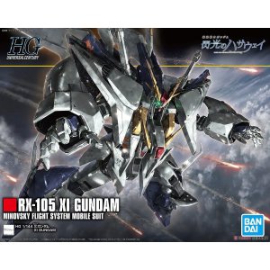 Maquette Gundam - Bandai Hobby - 095 Hi-Nu Gundam Gunpla HG 1/144 - Figurine articulée