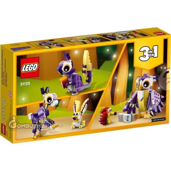 爆買】LEGO 31125 Fantasy Forest Creatures 奇幻森林生物(Creator