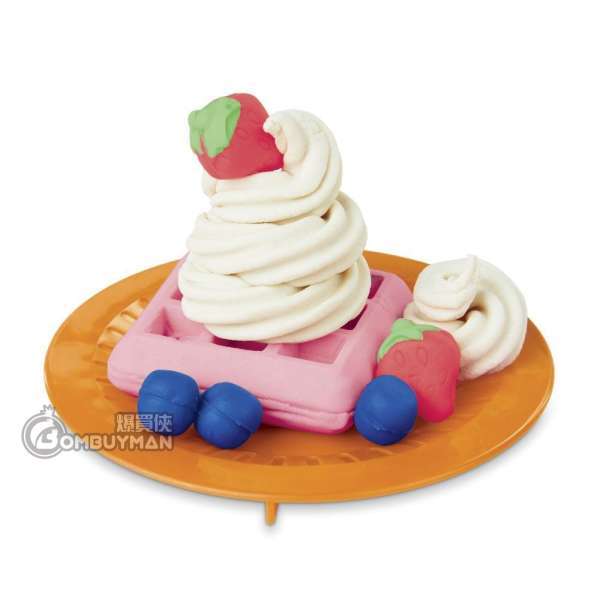 Play-Doh Kitchen Creations Breakfast Toast Waffles Set