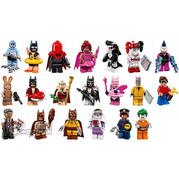 Buy LEGO 71017 The LEGO Batman Movie Series Minifigures - Set of 20 ...