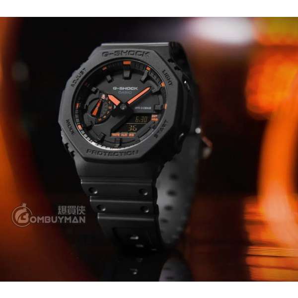 新品未使用品】G-SHOCK GA-2100-1A4 ブラック×オレンジ | bwlimos.com