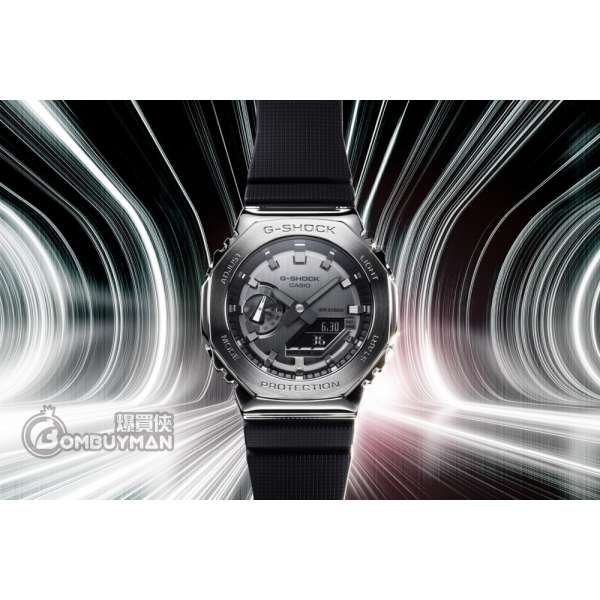 新品未使用　CASIO G-SHOCK GM-2100-1AJF 腕時計(アナログ) 時計 メンズ 安い店