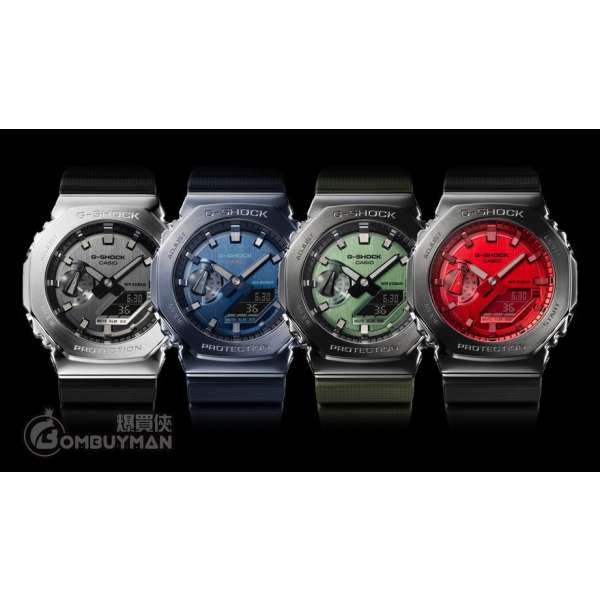 新品未使用　CASIO G-SHOCK GM-2100-1AJF 腕時計(アナログ) 時計 メンズ 安い店