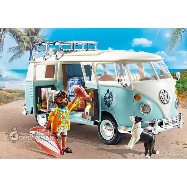 【新品未開封】　プレイモービル　T1 Camping Bus 70826 Amazon.co.jp: プレイモービル70826 フォルク スワーゲンT1