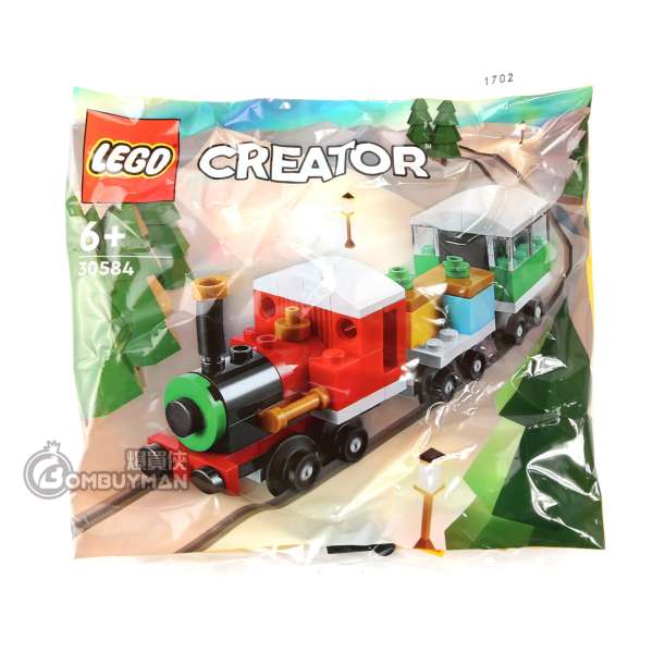 【爆買】LEGO 30584 Winter Holiday Train Polybag (Creator) 爆買俠 BOMBUYMAN