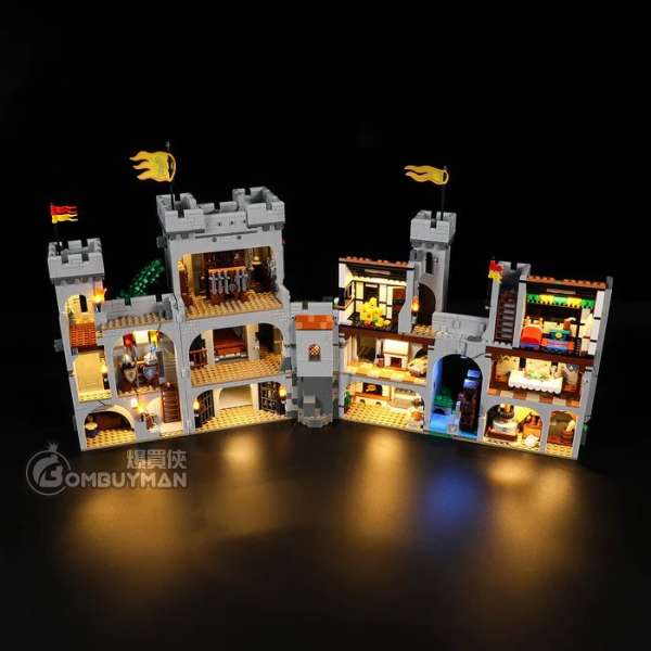 爆買】Lightailing LEGO 10305 Lion Knights' Castle 獅騎士的城堡