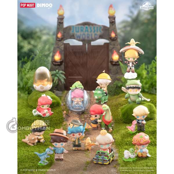 爆買】POP MART Dimoo Jurassic World Series 盲盒- Park Sightseeing Bus 樂園觀光車-  爆買俠BOMBUYMAN