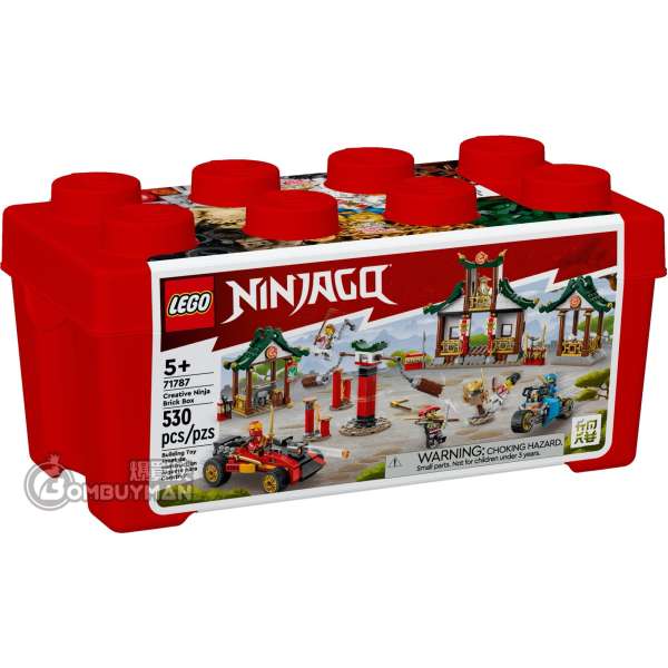 爆買】LEGO 71787 Creative Ninja Brick Box 忍者創意箱(Ninjago
