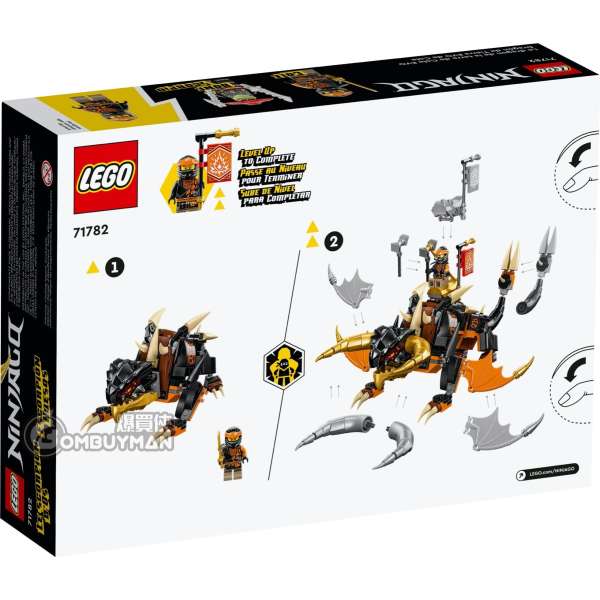 文化財の現在過去・未来 = The Past,Present,and Futu… LEGO NINJAGO: Cole's Earth Dragon EVO (71782) Retired 2023
