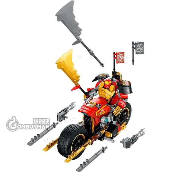 ウィアードムービーズアゴーゴー Lego-Ninjago-71783-Kais-Mech-